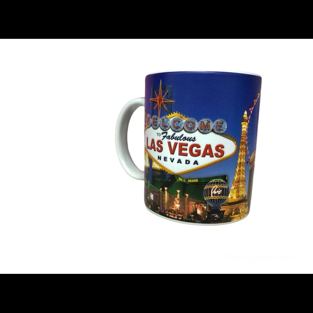 Welcome To Fabulous Las Vegas Nevada Strip Souvenir 3D Textured Mug